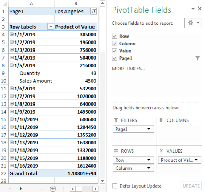 How To Create A Pivot Table From