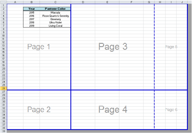 How to Remove All Page Breaks in Excel