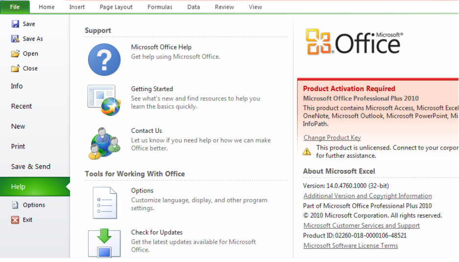 Determine your Microsoft Office version - IT Help